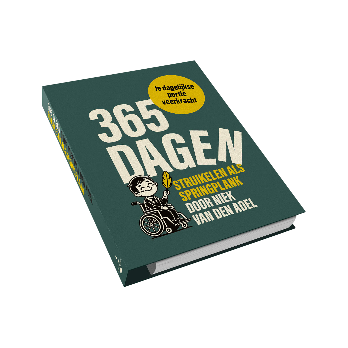 365 dagen kalender Struikelen als springplank niek van den adel spreker auteur veerkracht