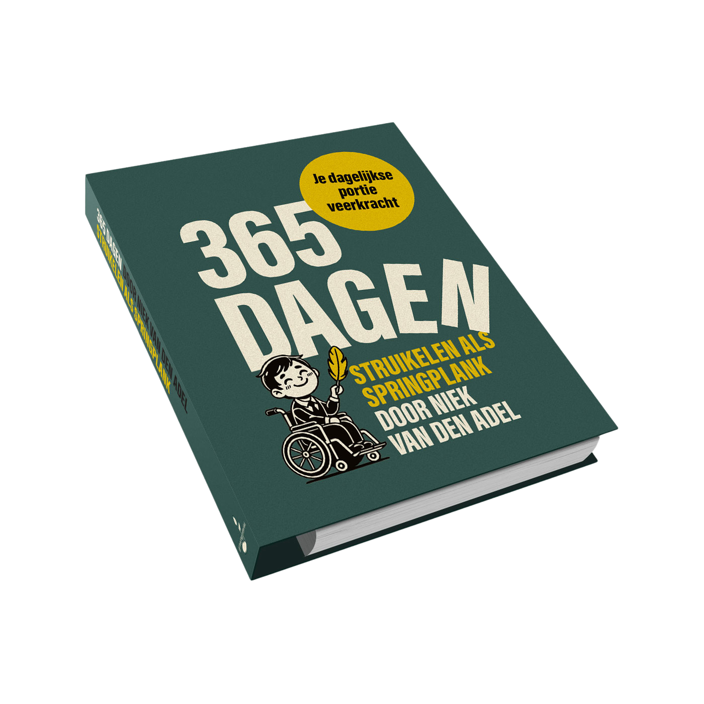 365 dagen kalender Struikelen als springplank niek van den adel spreker auteur veerkracht