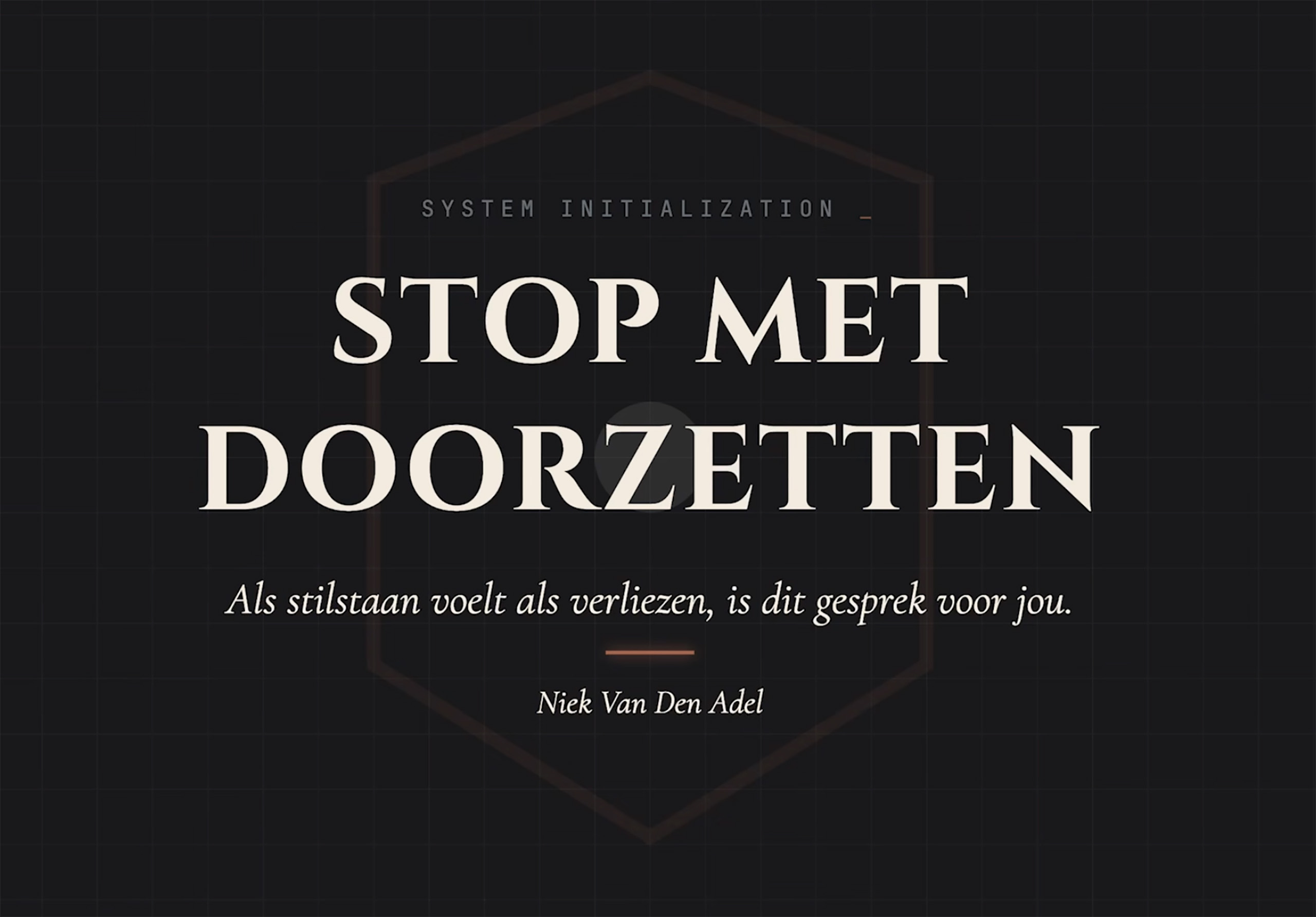 Als Het Leven Tegenduwt