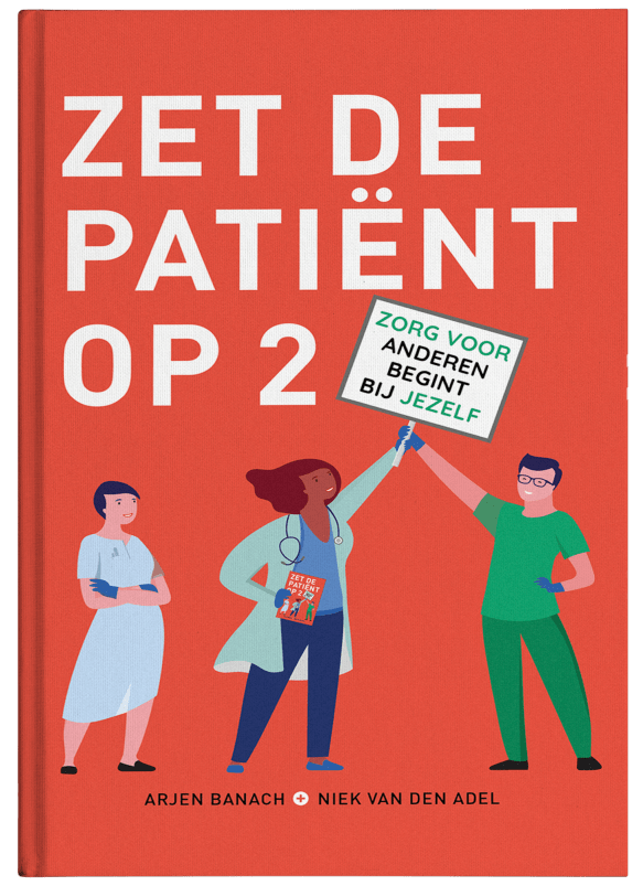 spreker niek van den adel zet de patient op twee