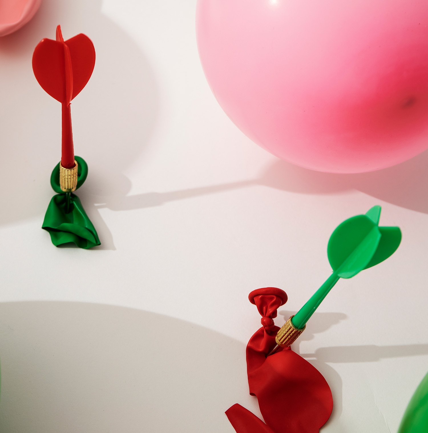 spreker leiderschap amerika ik maak het uit ballonen kapot geprikt