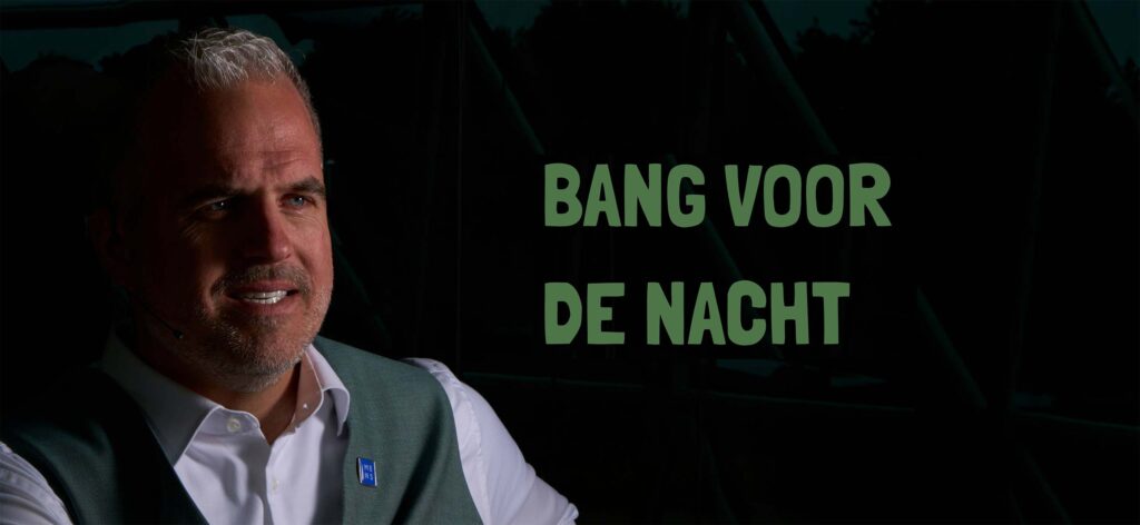 spreker veerkracht bang voor de nacht