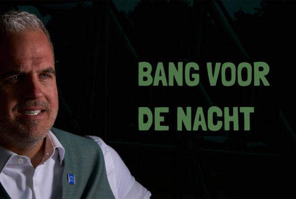 spreker veerkracht bang voor de nacht