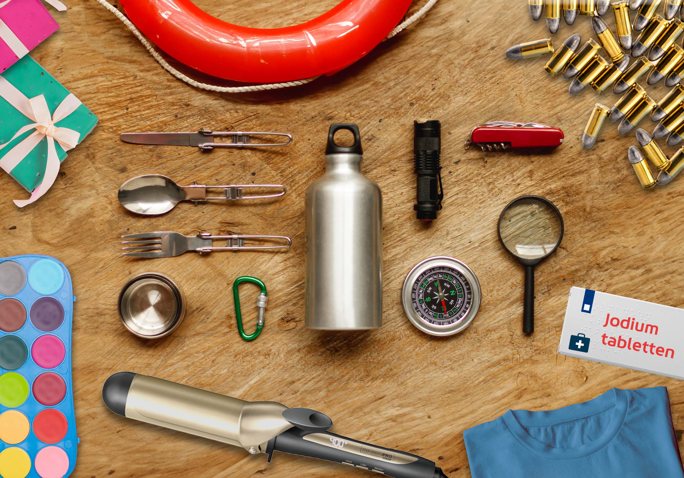 spreker veerkracht survivalkit